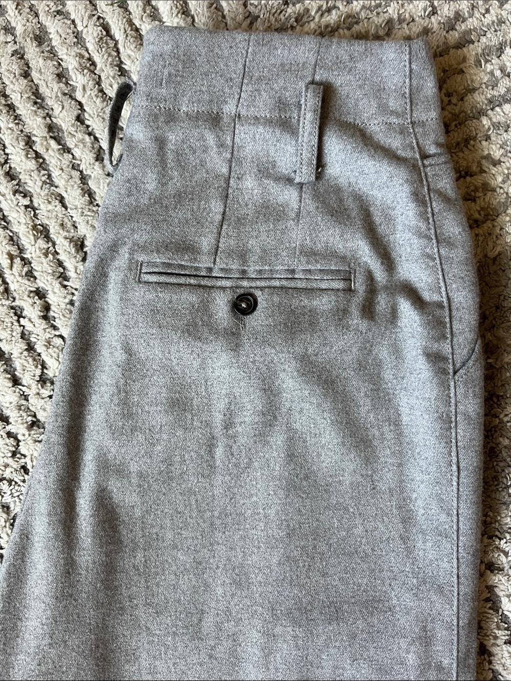 Anthropologie Cartonnier Wide-Leg Trousers Gray Size 4 Academia Capsule Minimal - Picture 6 of 8